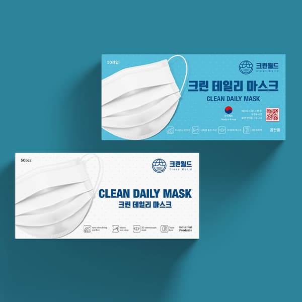 크린케어 3D 마스크 패키지