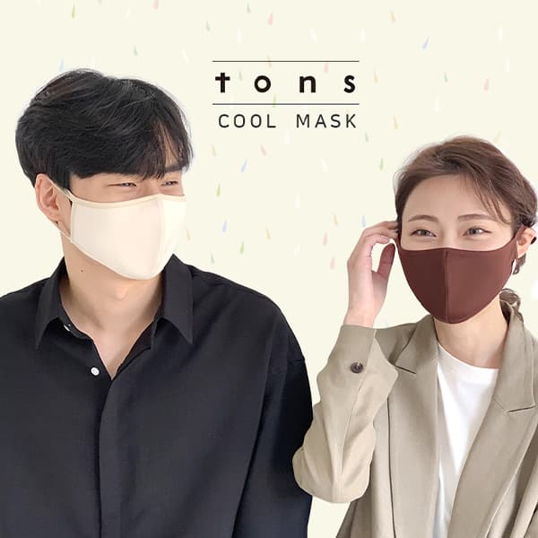 톤스 컬러 항균 천마스크 상세페이지